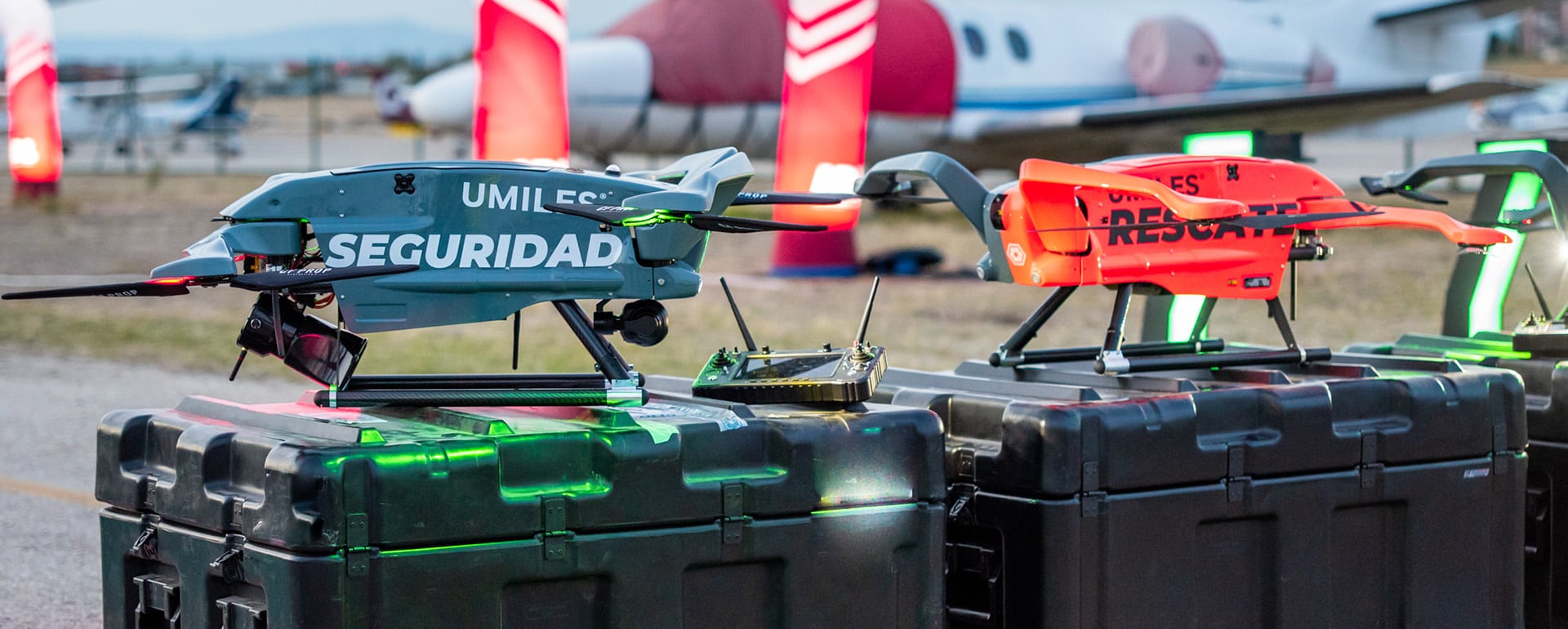 emergencias seguridad drones UMILES