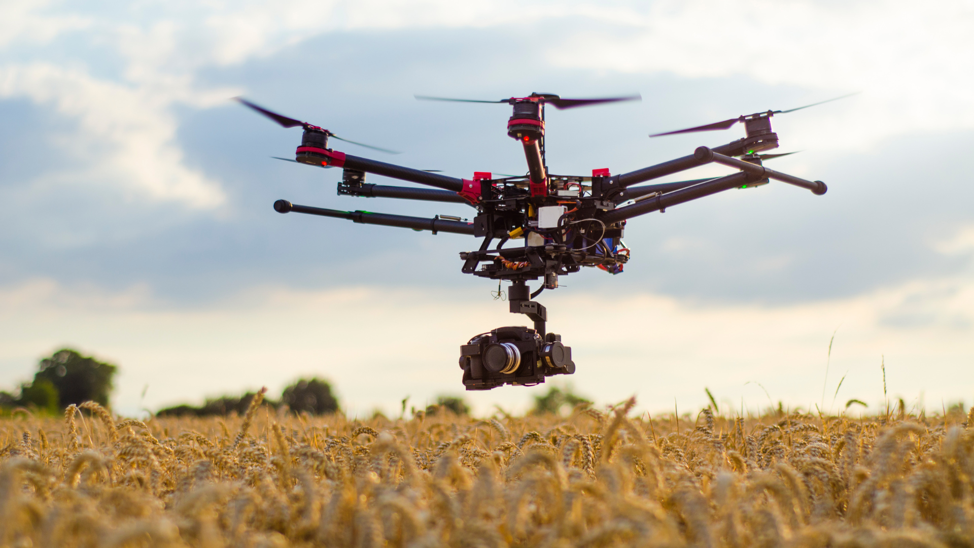 drones con cámara multiespectral