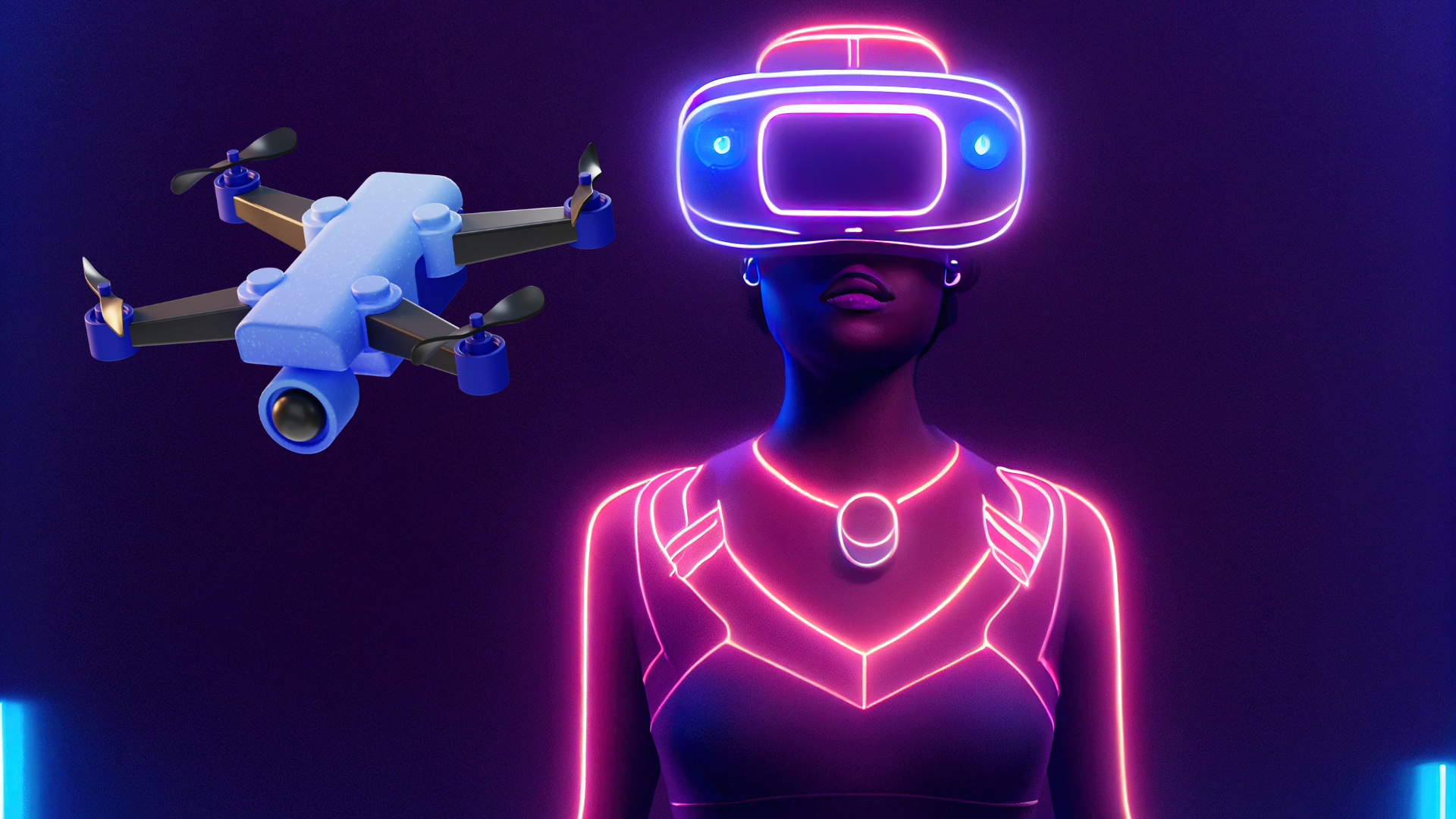 Drones y Realidad Virtual: Revolucionando Industrias