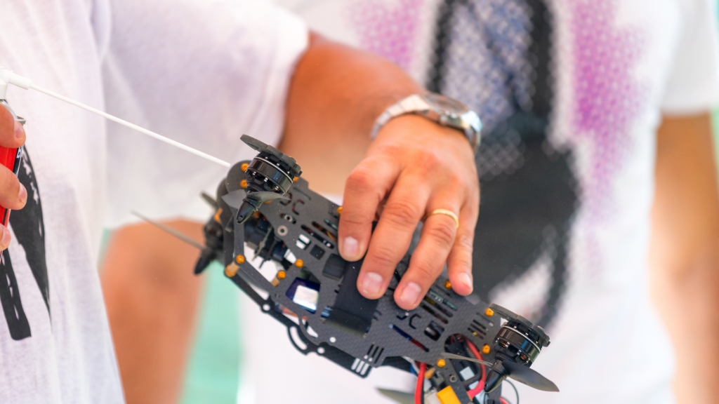 Limpieza de drones