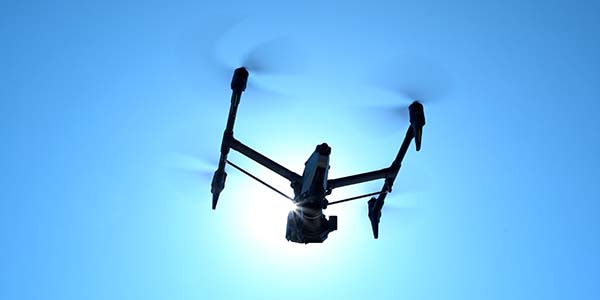 Skycam drones