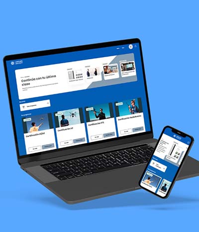 Plataforma online Drones