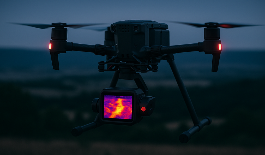 Vigilancia aérea y reconocimiento de terreno