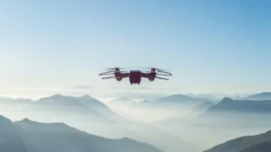 What is the maximum height and distance a drone can fly?