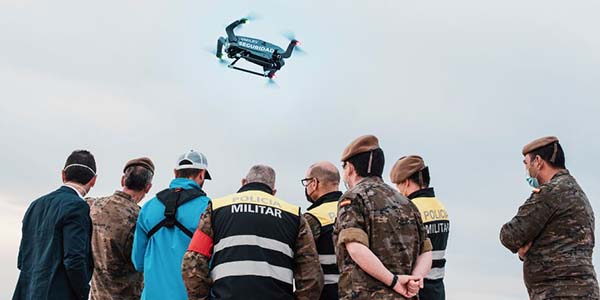 dron de vigilancia