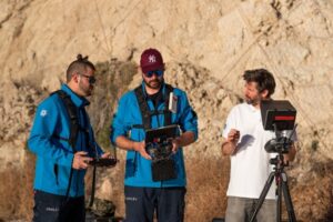 Diario Marca y sus 200 drones sorprenden a Málaga con un espectáculo muy deportivo