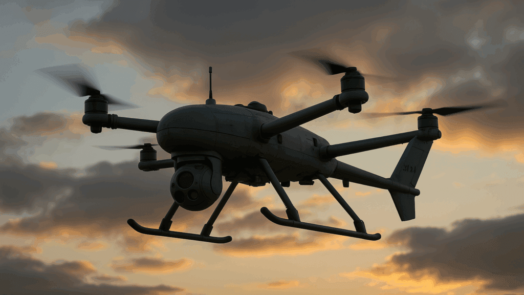 ¿Qué son los drones de vigilancia militar?