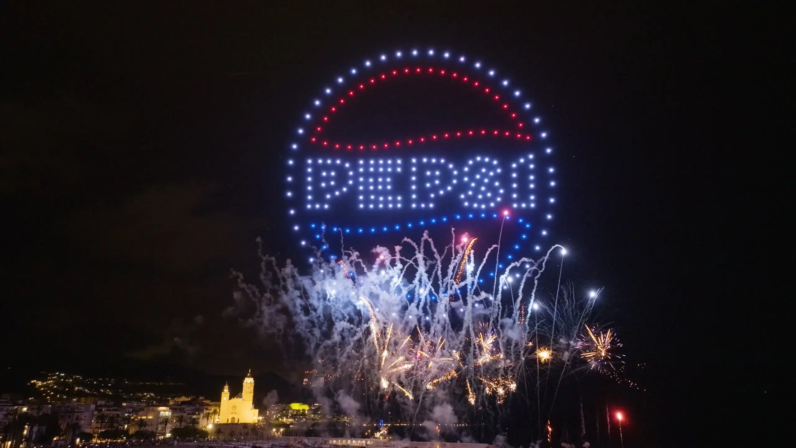 Pepsi Drone Light Show
