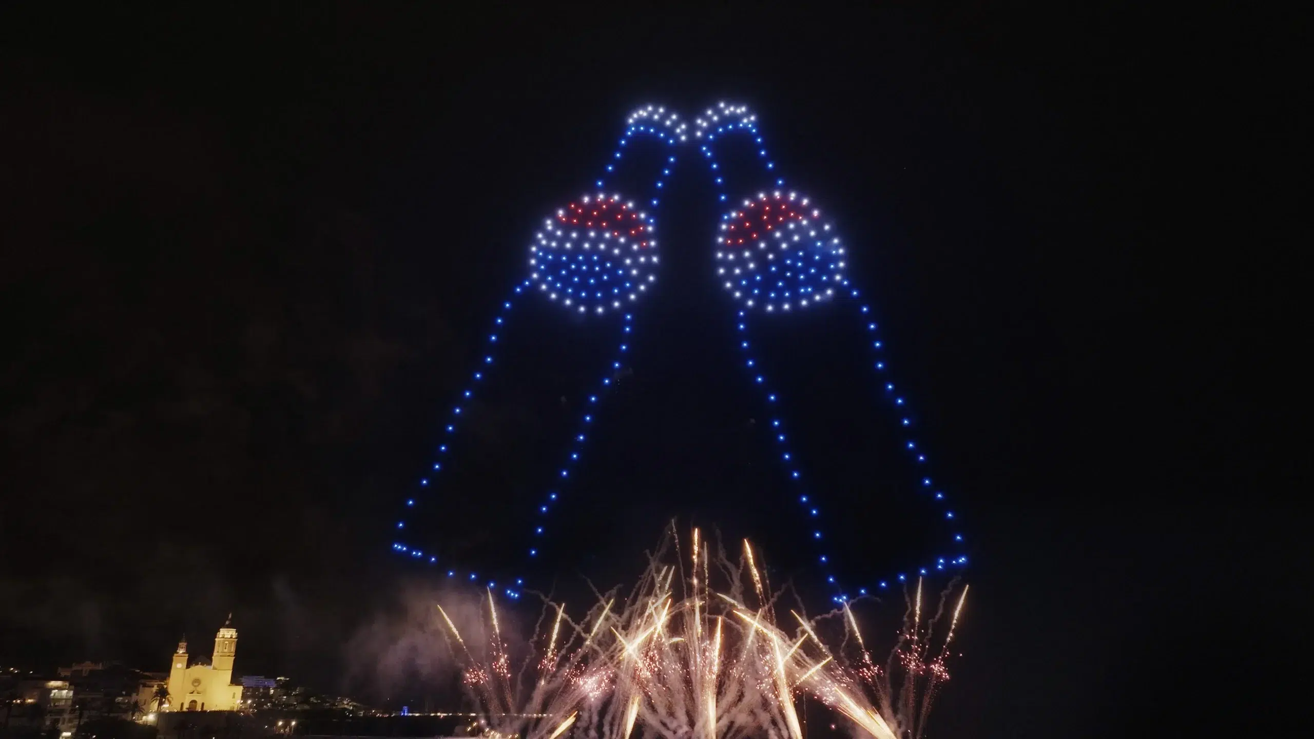 Botellas Pepsi Drone Light Show