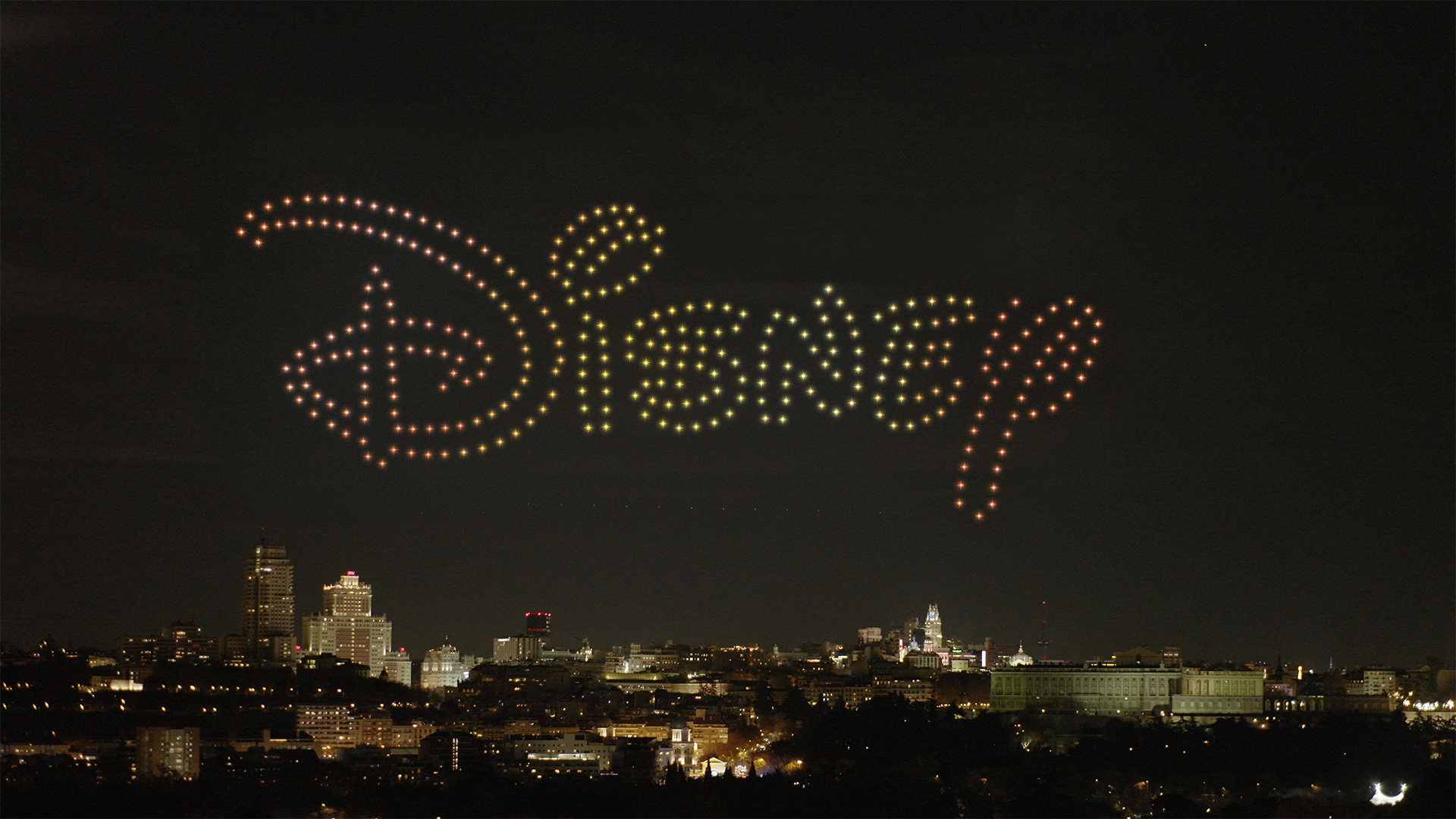 Drone show Disney