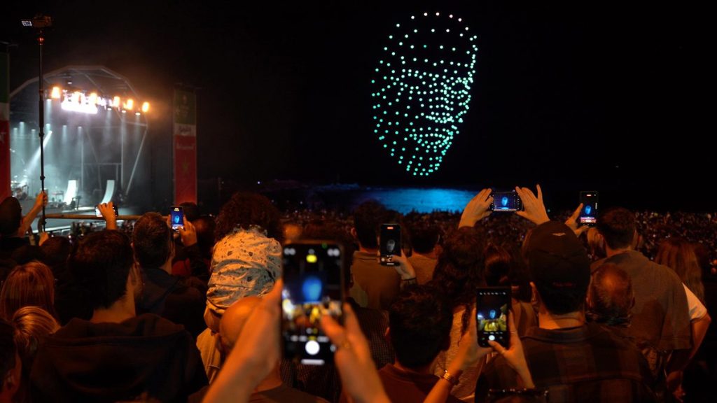 Activaciones urbanas con drones