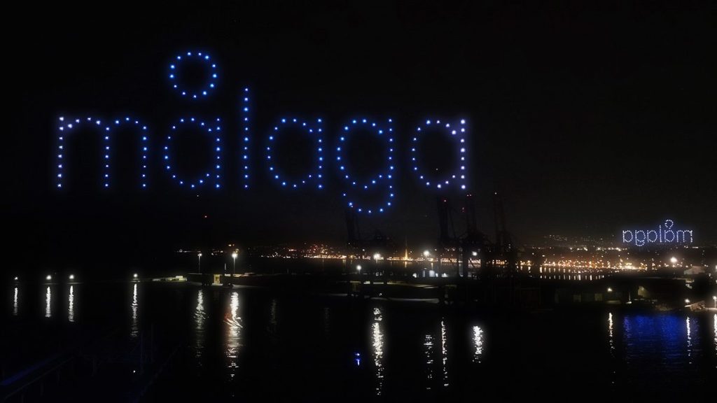 Show de drones para ferias y congresos