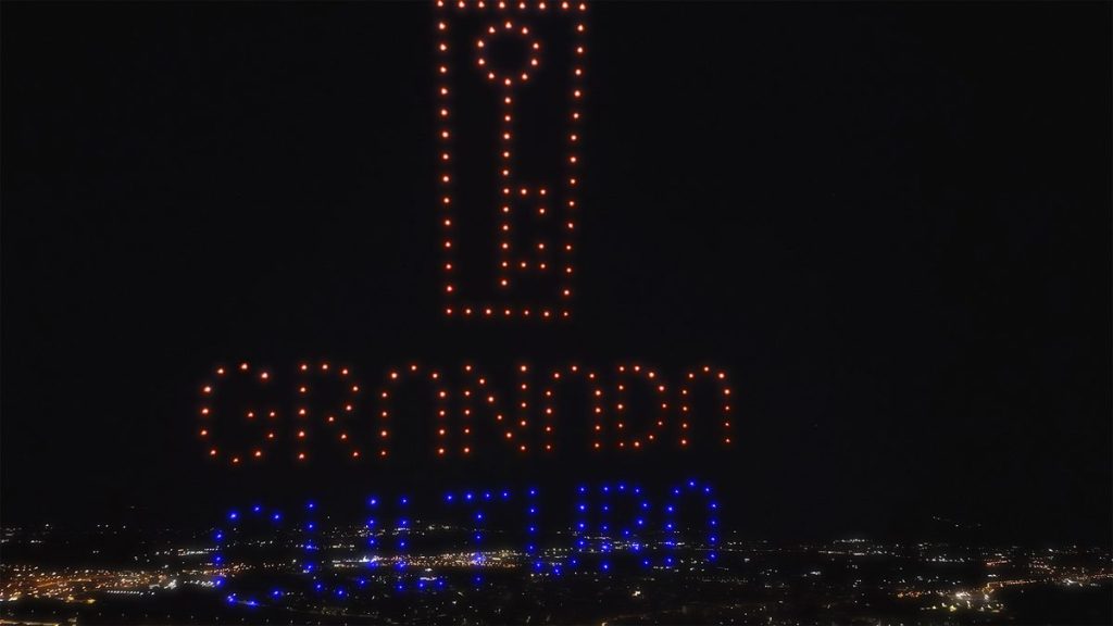 Show de drones para inauguraciones municipales