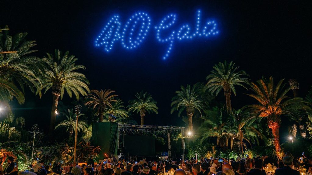 Show de drones para incentivos y galas