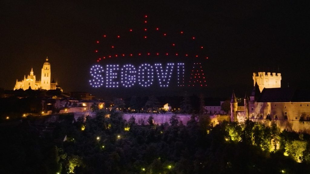 Show de drones para promoción turística
