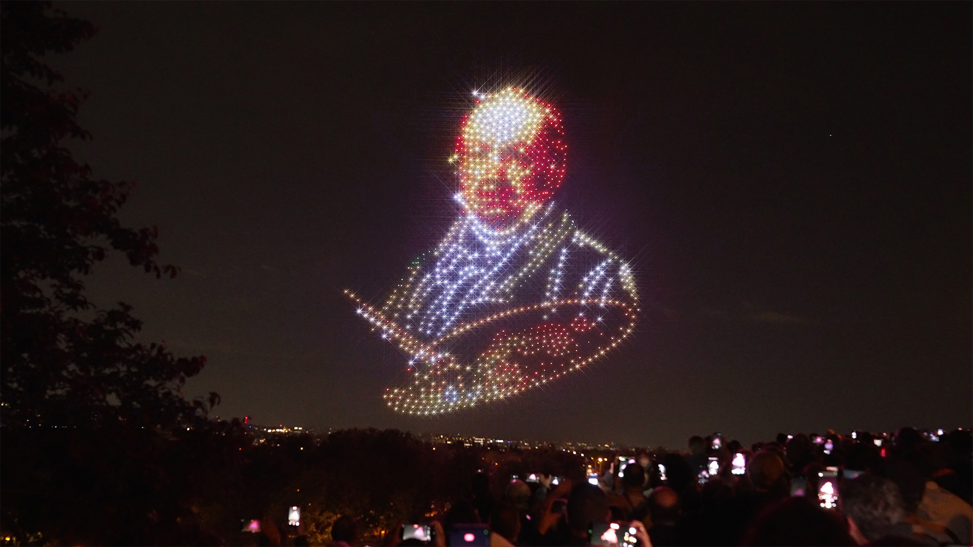 Show de drones para la Comunidad de Madrid
