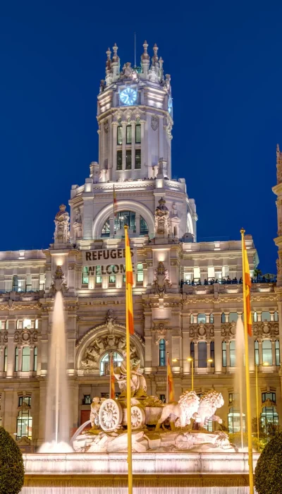Madrid Drone Light Show